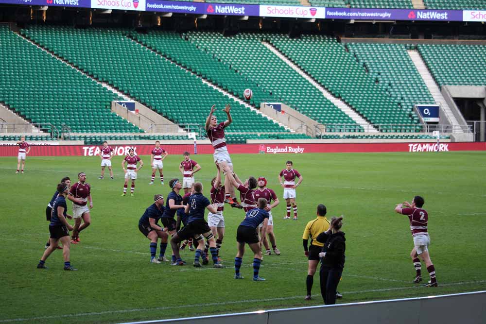 Natwest Schools Cup Final - Bromsgrove crowned champions, 25th March 2015. Photo Credit: Andrew Bull